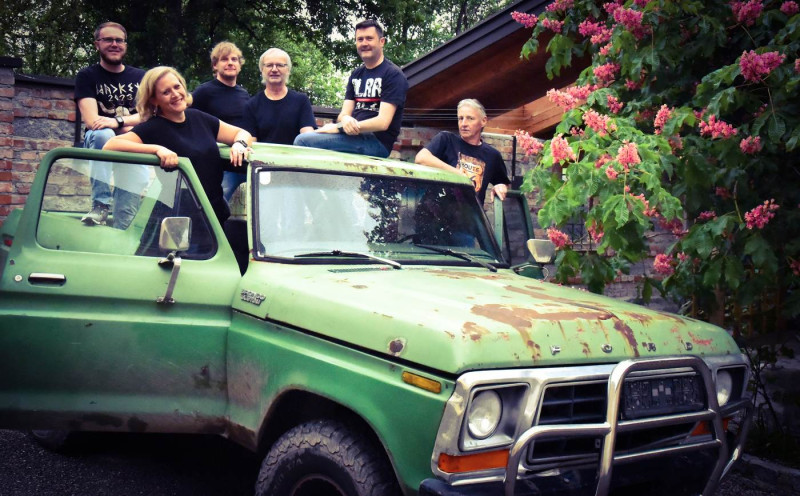 Route 66 rund um den offenen Ford Bronco